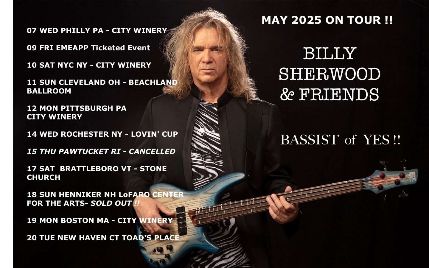Billy Sherwood Music